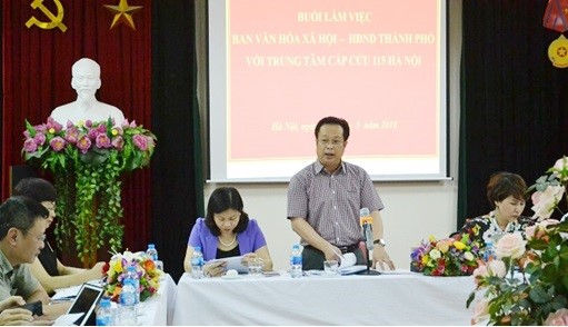 Ban VH-XH: Khảo sát hoạt động của Trung tâm cấp cứu 115